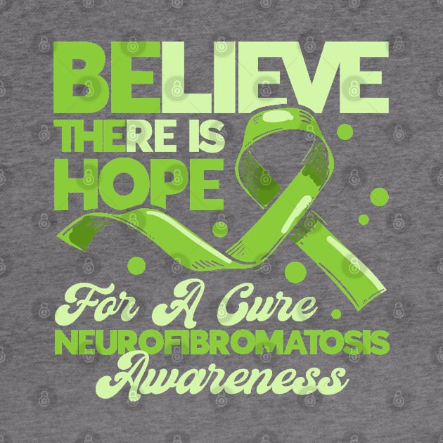 Survivor Green Ribbon Neurofibromatosis gift by Toeffishirts